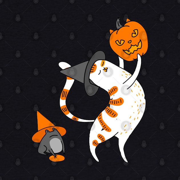 Halloween cat by Summyjaye